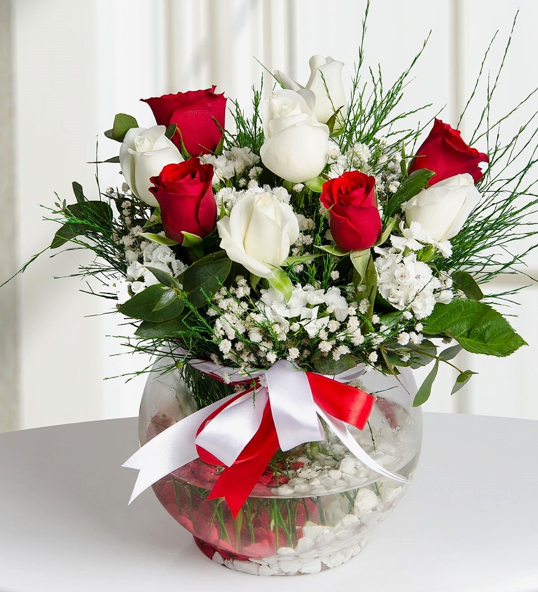 Fanusta Renkli Güller